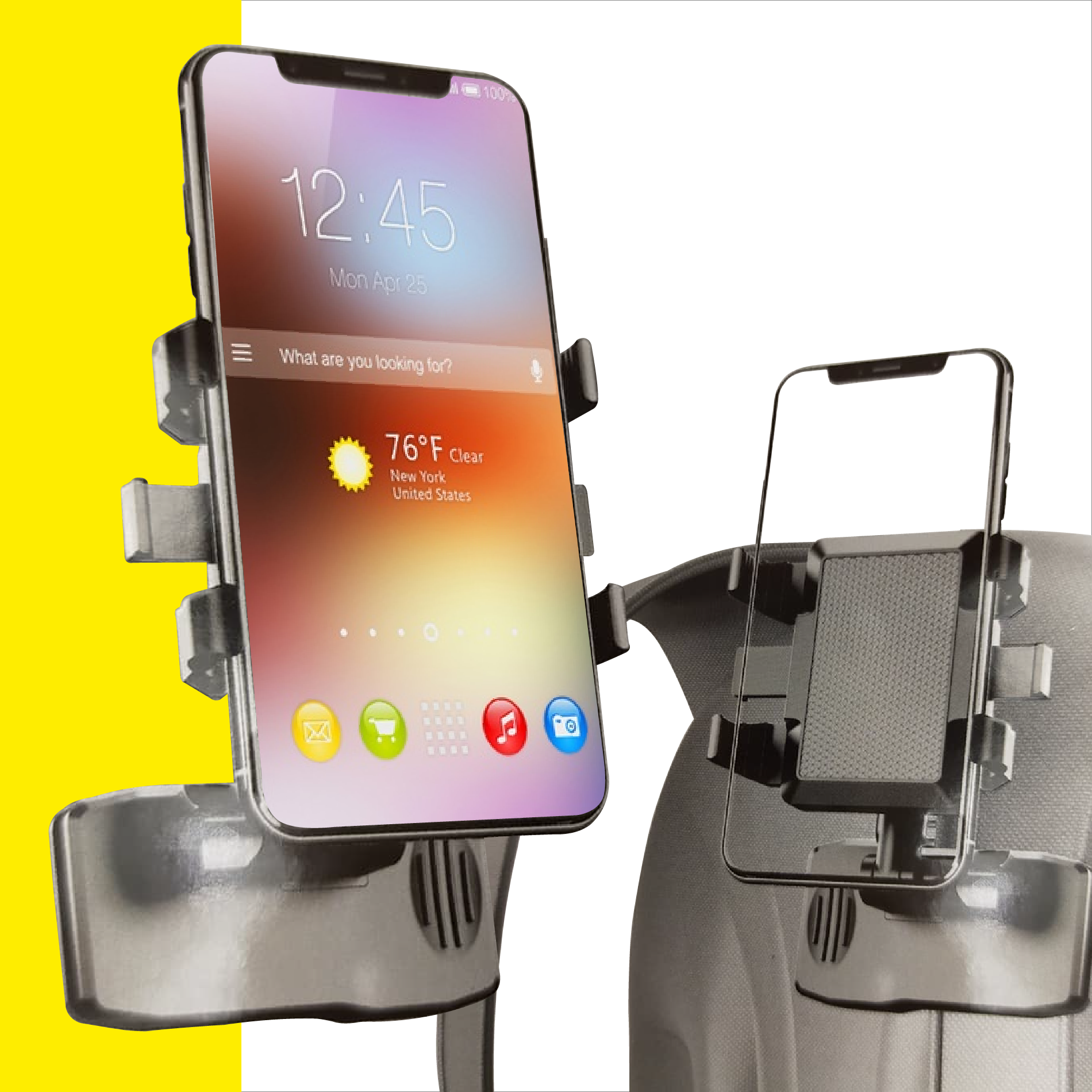 Miniatura 6 de Soporte Holder Celular Pinza De Morral